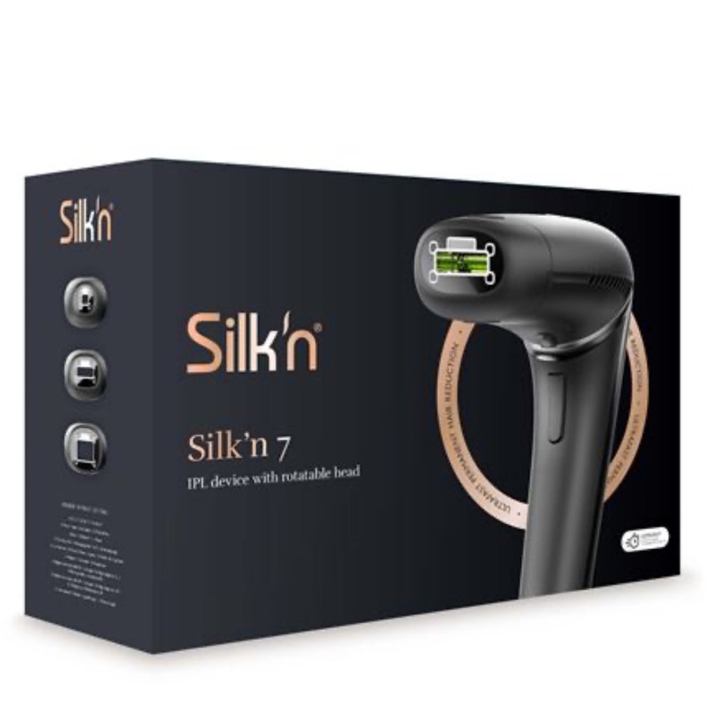 NWT Silk’n 7 Hair Removal Device — Black